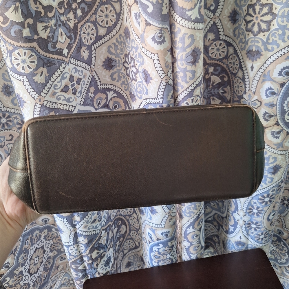 Burberry Brown Mini Bag with Gold-Tone Hardware - Picture 5 of 12